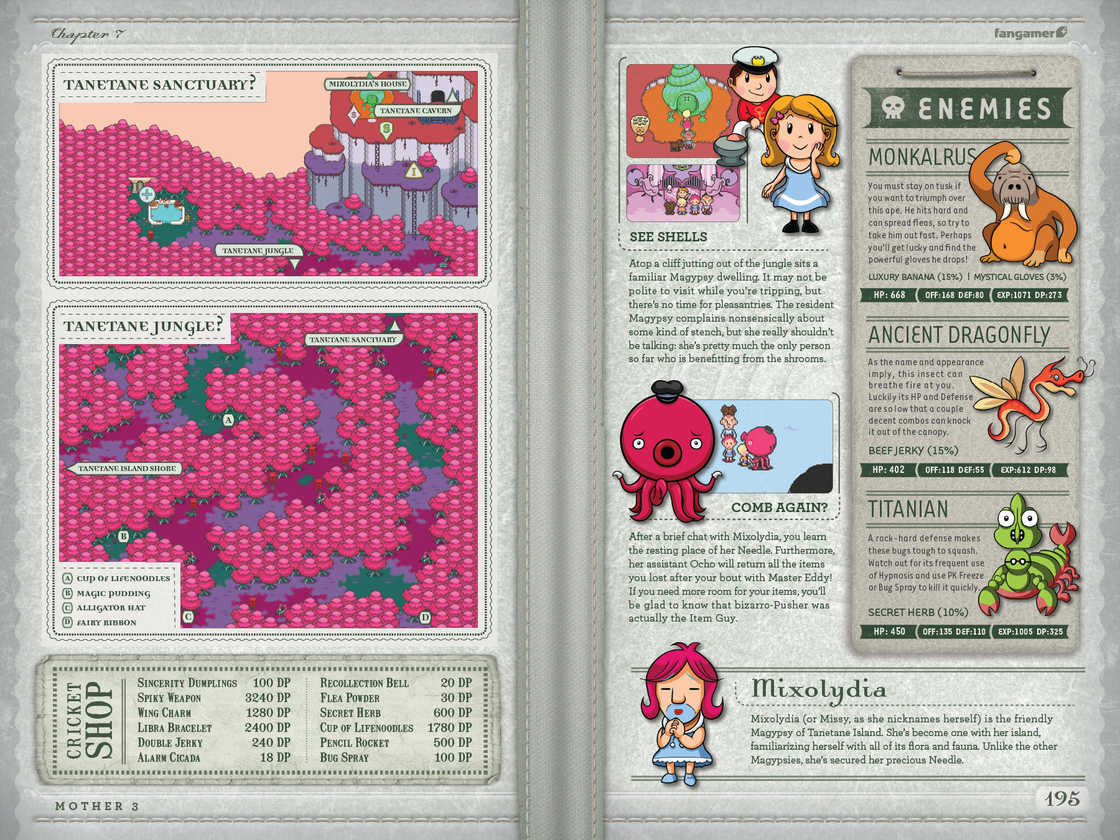 Mother 3 Handbook - The English gamers' guide to the world of MOTHER 3